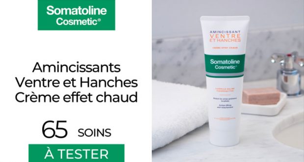 65 soin amincissant ventre et hanches Somatoline à tester