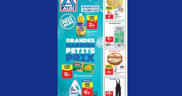 Catalogue Aldi du 07 mars au 13 mars 2023