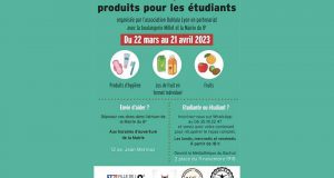 Distributions gratuites de repas complets et de produits d'hygiène