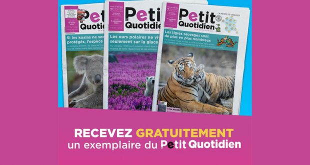 Recevez à domicile un numéro du Journal Le Petit Quotidien