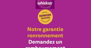 Sachet fraîcheur whiskas 100% Remboursé