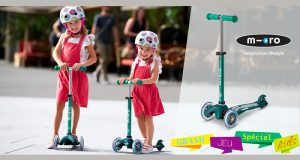 10 trottinettes Mini Micro Deluxe Aqua à gagner