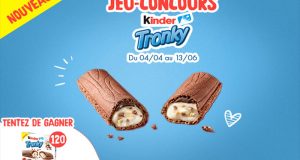 120 paquets de Kinder Tronky à remporter