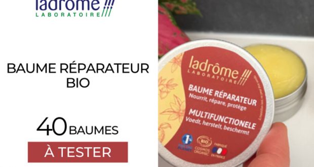 40 Baumes réparateurs bio Ladrôme à tester