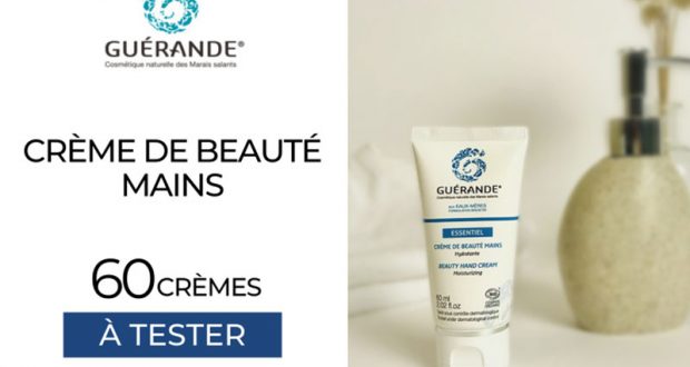 60 Crèmes de Beauté Mains de Guérande Cosmétiques à tester