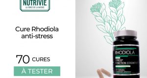 70 Gélules Rhodiola NUTRIVIE à tester