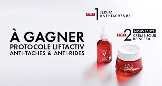 70 lots de 2 produits de soins Vichy offerts