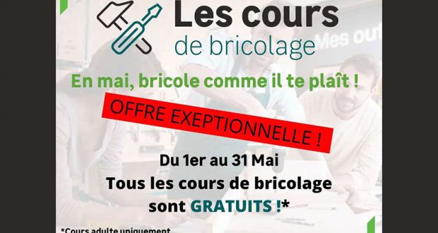 Cours de bricolage pour adultes gratuits