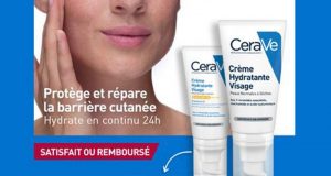 Crème hydratante Visage CeraVe 100% remboursé