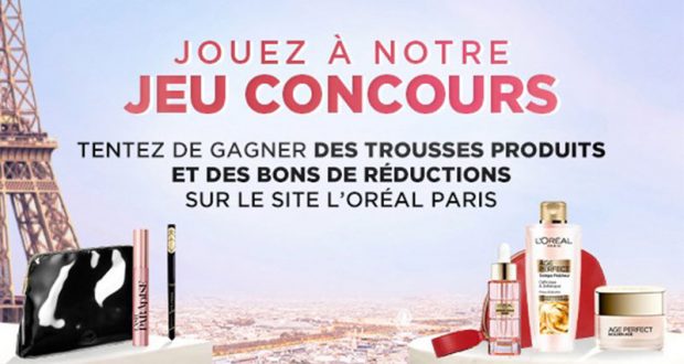 Des trousses beauté L’Oréal Paris offertes