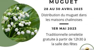 Distribution gratuite de Muguet et d'Omelette