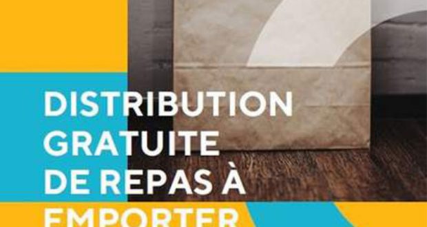 Distributions gratuites de Repas à emporter