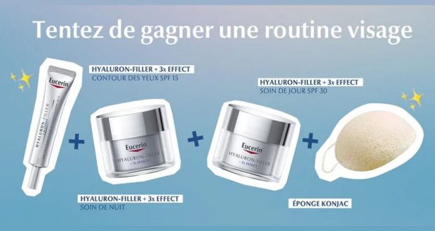 10 routines de soins Eucerin à gagner