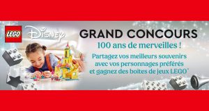 100 jouets Lego Disney Princesses à remporter