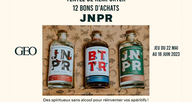 12 bons d'achat JNPR de 100 euros à gagner