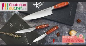 12 coffrets de couteaux Sayuto offerts
