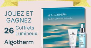 26 coffrets de produits de soins Algotherm offerts