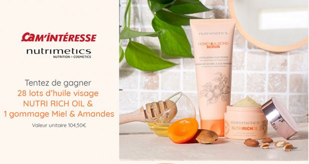 28 lots de produits Nutrimetics à remporter
