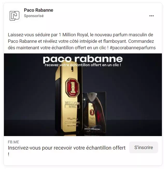 parfum 1 Million Royal de Paco Rabanne