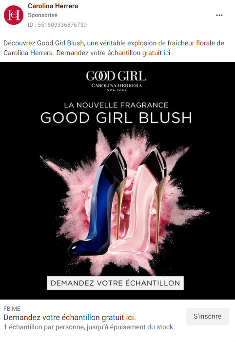 parfum Good Girl Blush de Carolina Herrera