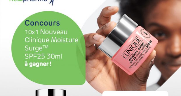 10 crèmes Clinique Moisture Surge™ SPF25 offertes