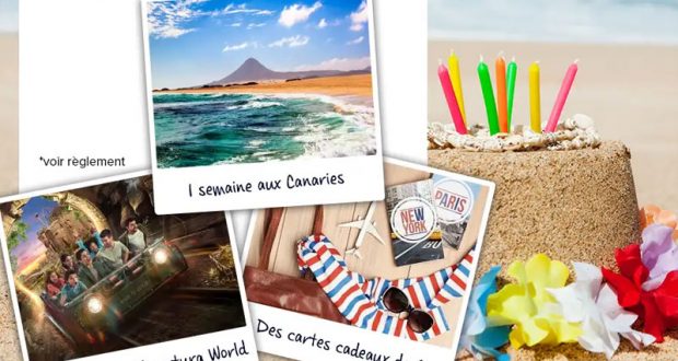15 cartes cadeaux Carrefour Voyages à gagner
