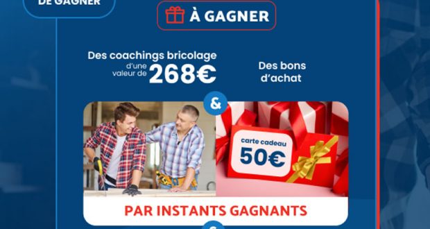 20 bons d'achat Bricorama de 50 euros à gagner