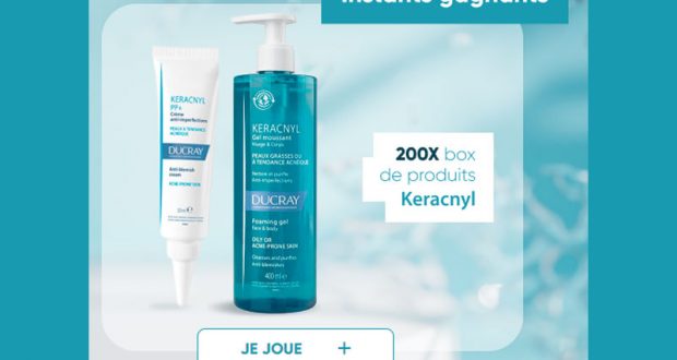 200 Box de soins Keracnyl de Ducray à gagner