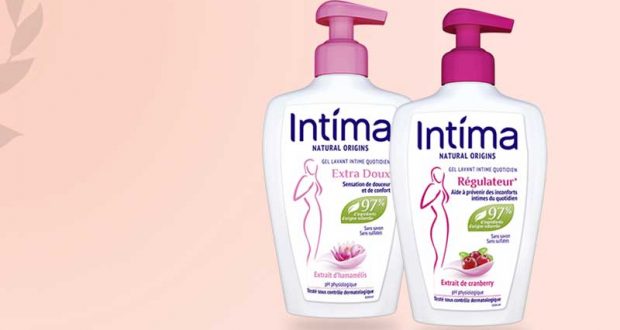 200 gammes Intima Natural Origins à tester