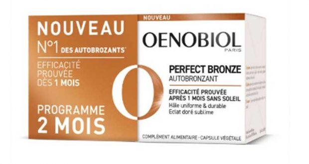 30 Autobronzant 2x30 Capsules Perfect Bronze Oenobiol à tester