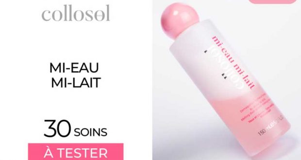 30 Soins Mi-Eau Mi-Lait Collosol à tester