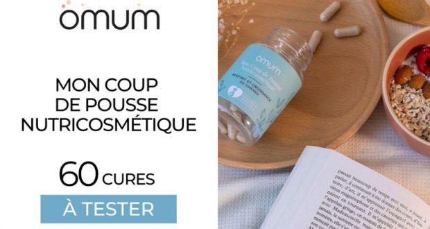 60 Cures Mon Coup de Pousse Nutricosmétique à tester