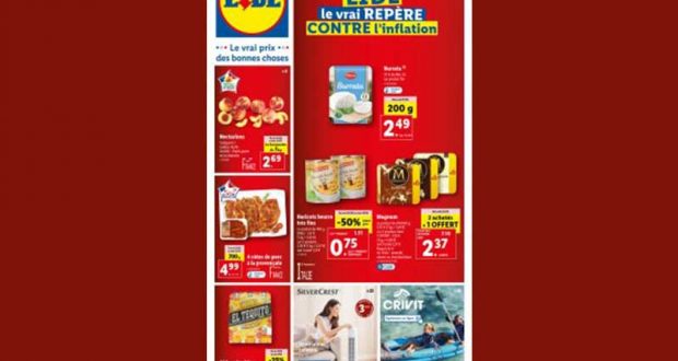 Catalogue Lidl du 21 juin au 27 juin 2023