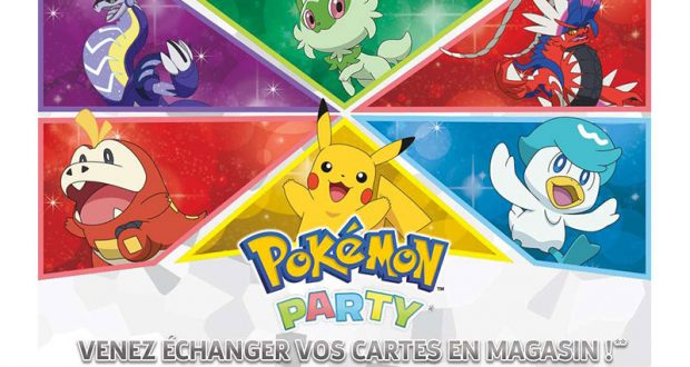 Distribution gratuite de Casquettes Pikachu et de Posters