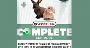 Produit Complete Cuni adult 500g VERSELE-LAGA 100% Remboursé