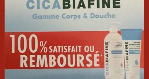 Produit Corps ou Douche CICABIAFINE 100% remboursé