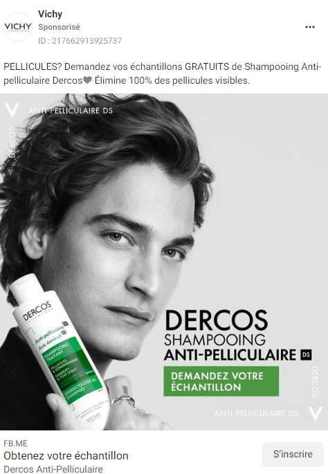 Shampooing Anti-pelliculaire Dercos DS