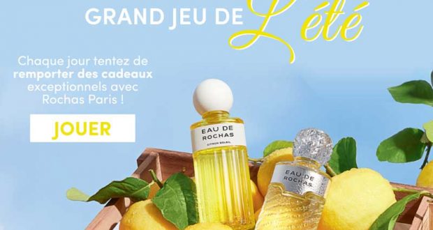 13 lots de parfums Rochas offerts