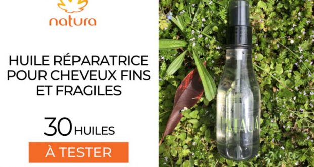 30 Huile réparatrice pour cheveux Ekos Patauá Natura à tester