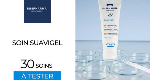 30 Soins Suavigel Isispharma à tester