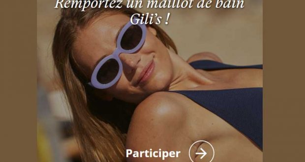 7 chèques cadeaux Gili's de 150 euros à gagner