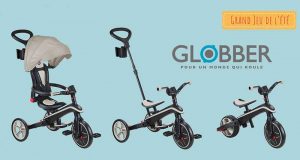 8 tricycles Explorer Pliable Globber à remporter