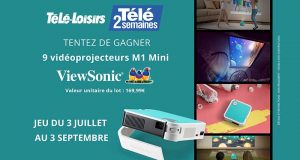 9 vidéoprojecteurs M1 Mini ViewSonic à remporter