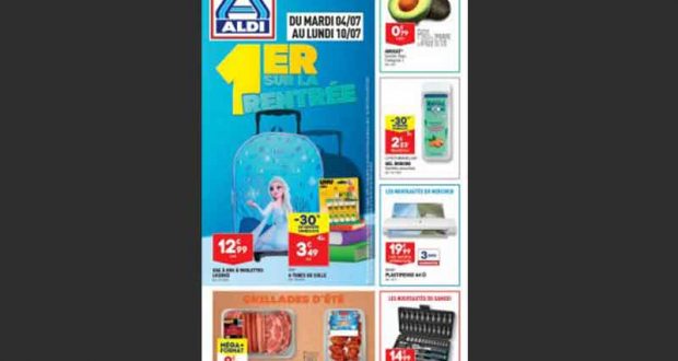 Catalogue Aldi du 4 juillet au 10 juillet 2023