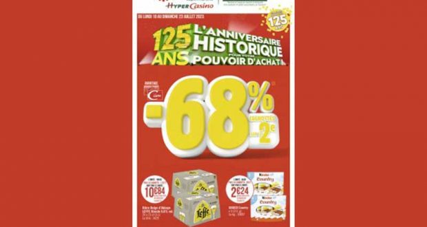 Catalogue Casino du 10 juillet au 23 juillet 2023