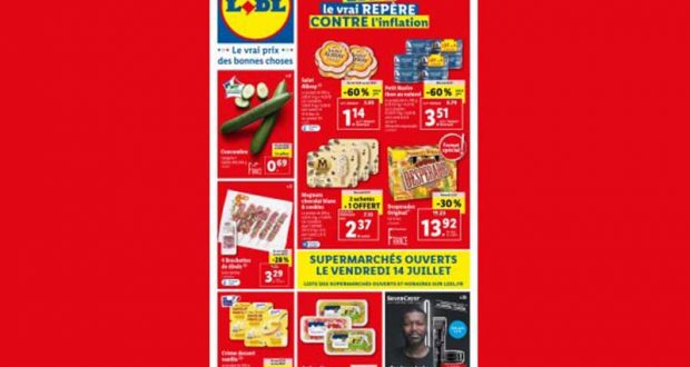 Catalogue Lidl du 12 juillet au 18 juillet 2023