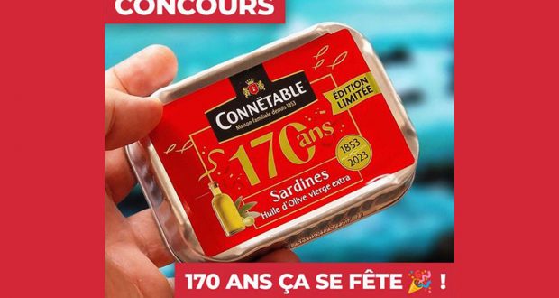 20 lots de 4 boites Connétable à gagner