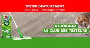 297 Kit Balai + Recharges Swiffer à tester