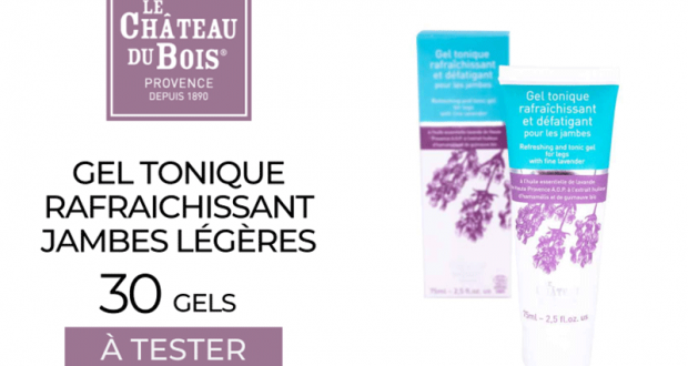 30 Gel Tonique rafraîchissant jambes légères à tester