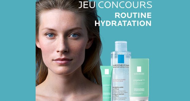 50 routines hydratantes visage La Roche Posay offertes